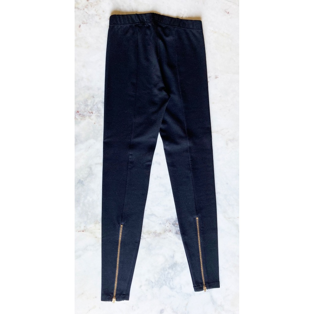 Silence + Noise Leggings with Gold Zippers at Back Ankles